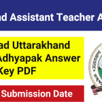Uttarakhand LT Answer Key 2024 Released Uttarakhand Sahayak Adhyapak
